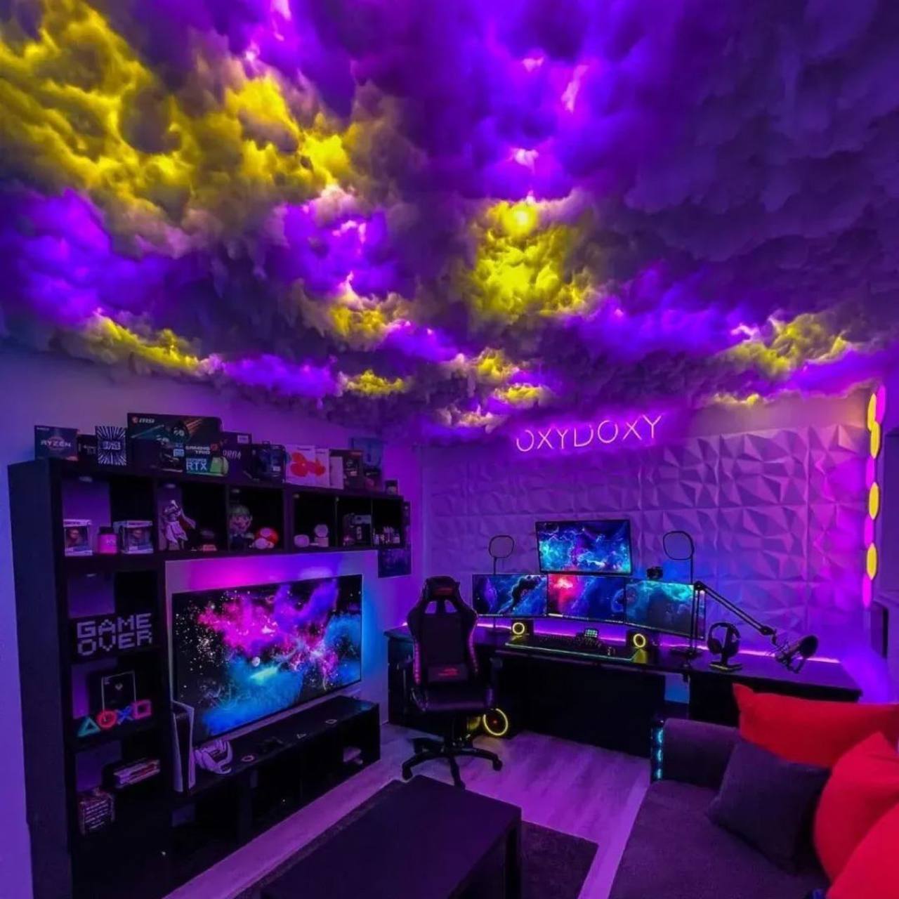 نورپردازی اتاق تریدر modernmoodsstore